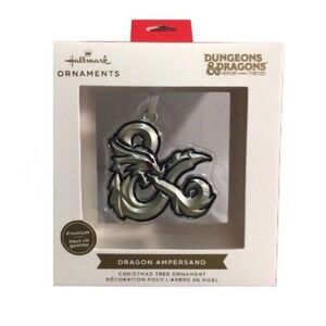 NWT Hallmark Dungeons &‎ Dragons: Honor Among Thieves Dragon Ampersand Ornament